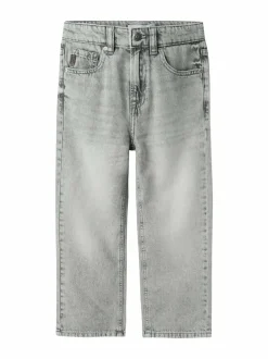 Farkut|Farkut<Name It Nkmryan Straight -farkut LIGHT GREY DENIM