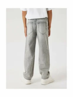 Farkut|Farkut<Name It Nkmryan Straight -farkut LIGHT GREY DENIM
