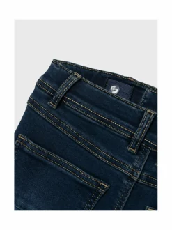 Farkut<Name It NkmSilas Slim Fleece -farkut DARK BLUE DENIM