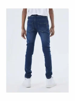 Farkut|Farkut<Name It NkmSilas XSlim -farkut DARK BLUE DENIM