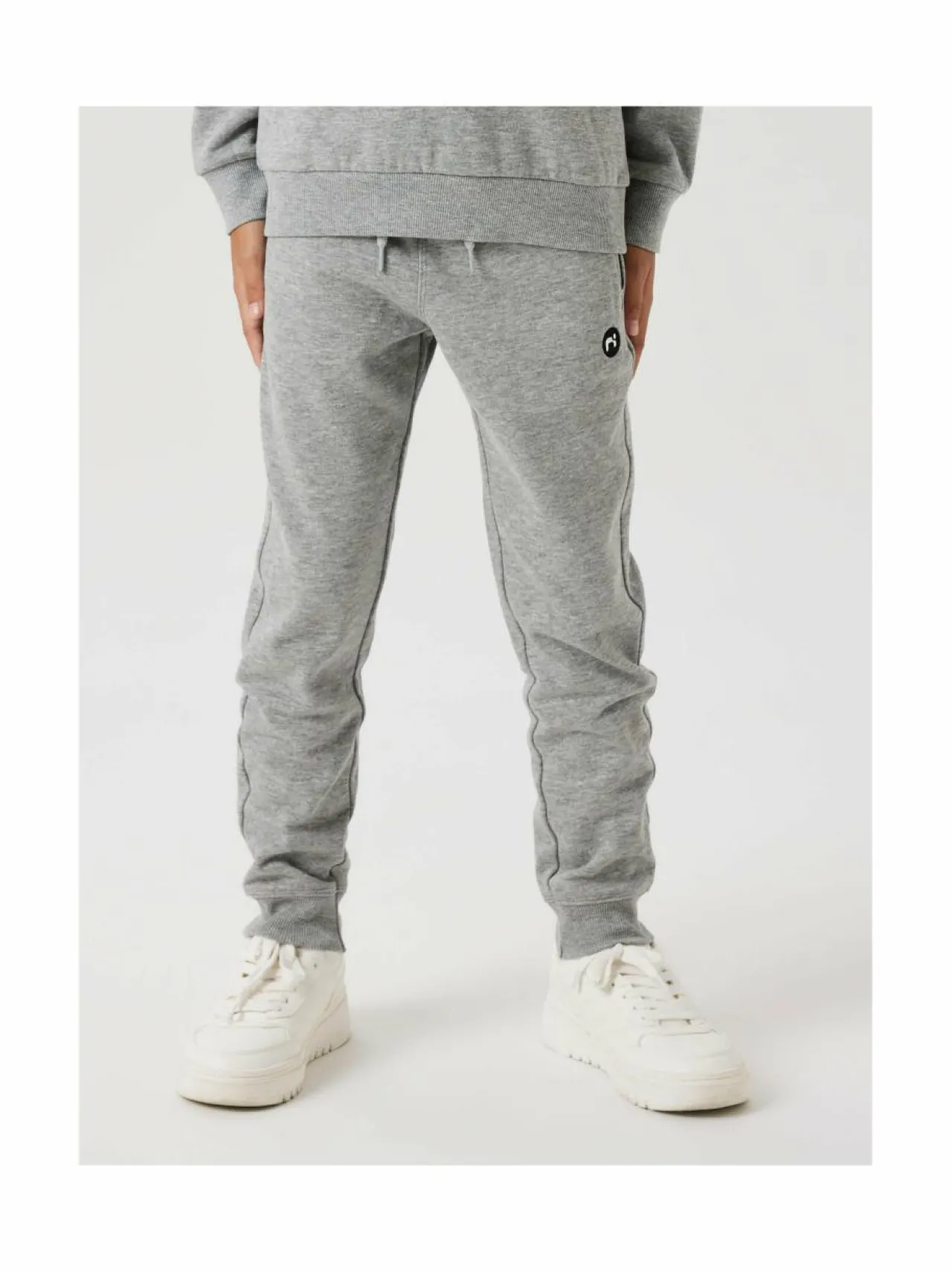 Housut & Jumpsuitit|Housut<Name It NkmVimo-collegehousut GREY MELANGE