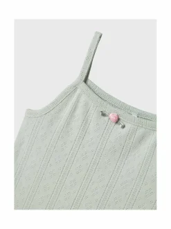 T-Paidat<Name It NmfJsilke Slim -toppi AQUA GRAY