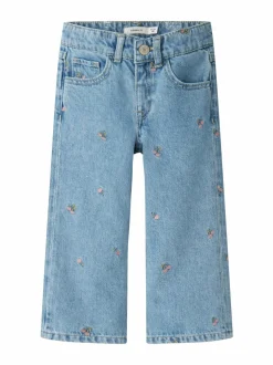 Farkut<Name It NmfRose Wide -farkut LIGHT BLUE DENIM