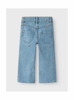 Farkut<Name It NmfRose Wide -farkut LIGHT BLUE DENIM