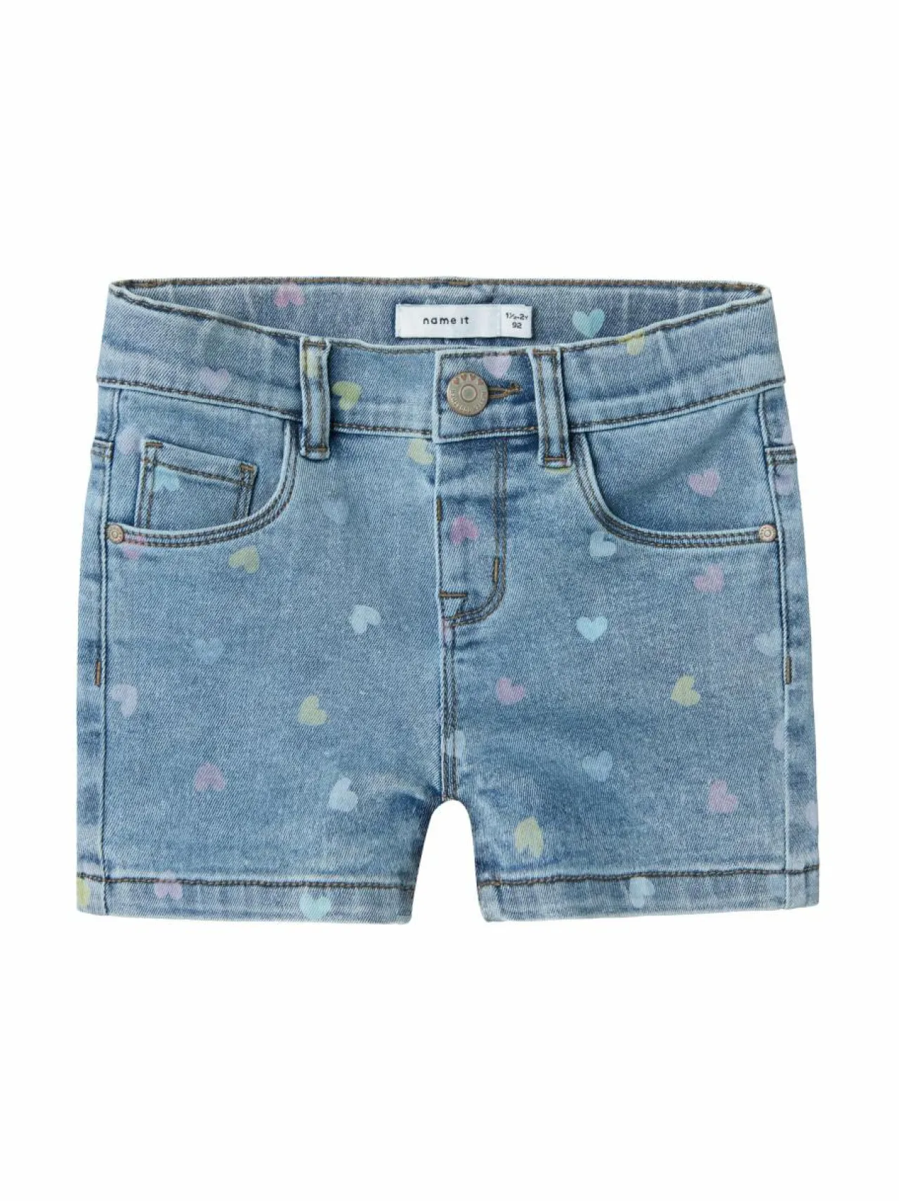 Shortsit|Shortsit<Name It NmfSalli Slim -farkkushortsit MEDIUM BLUE DENIM