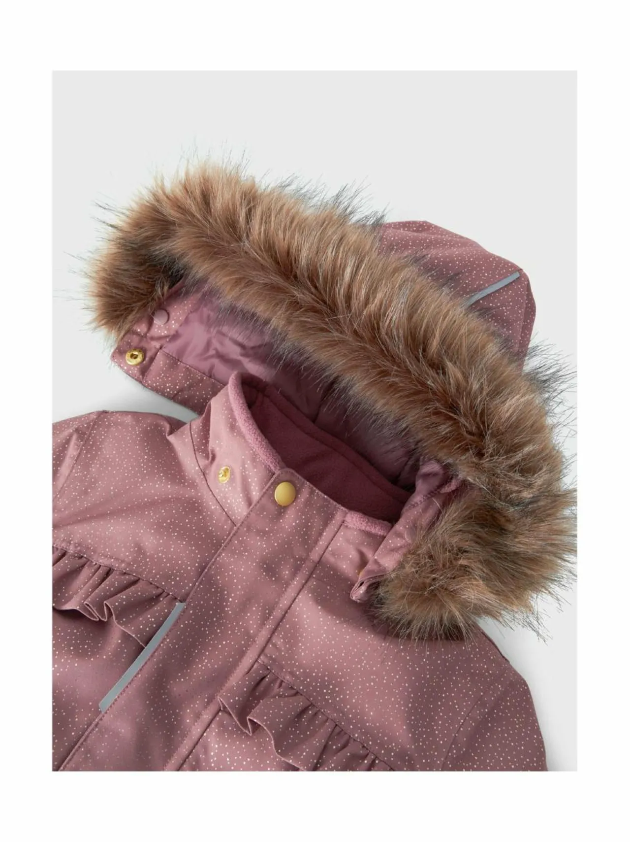 Name It NmfSnow10 Frill Glitter -haalari^ Ulkoiluvaatteet