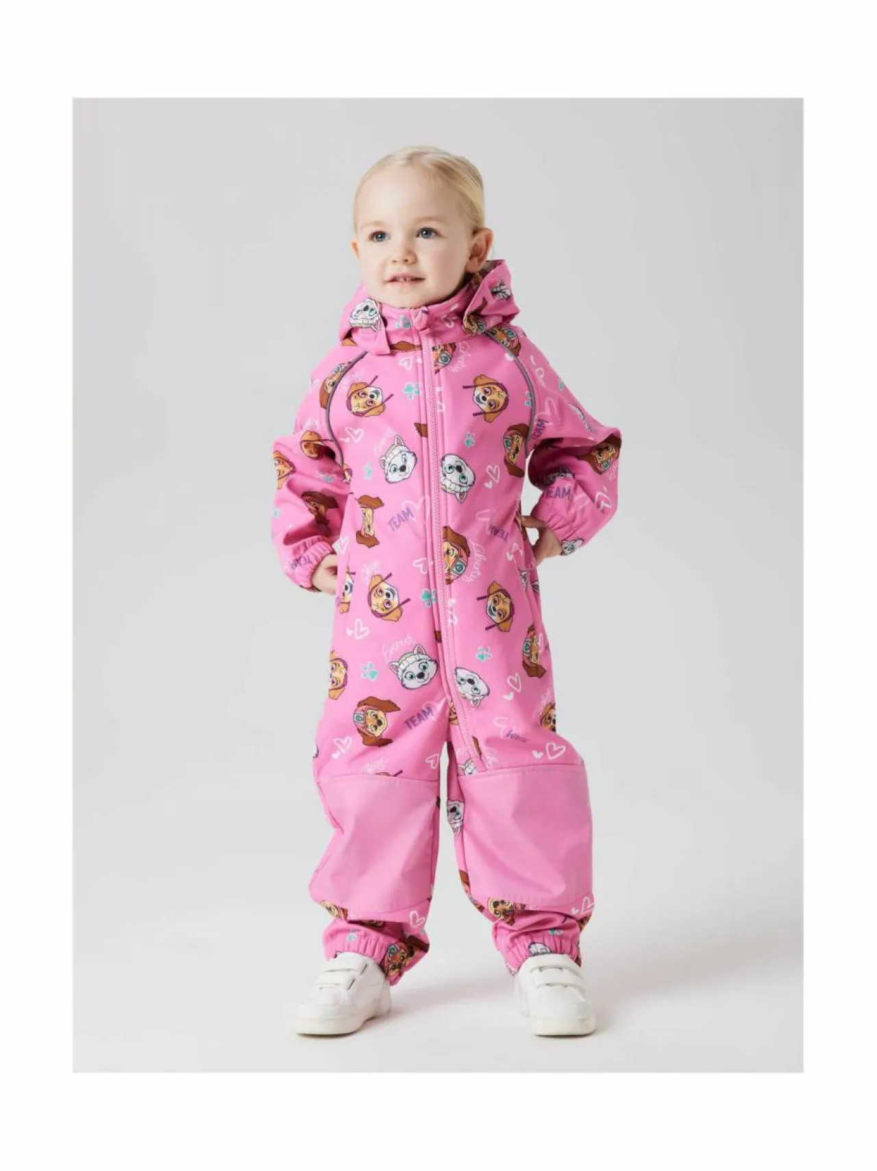 Ulkoiluvaatteet<Name It NmmAlfa08 Pawpatrol Softshell -ulkoiluhaalari PINK COSMOS