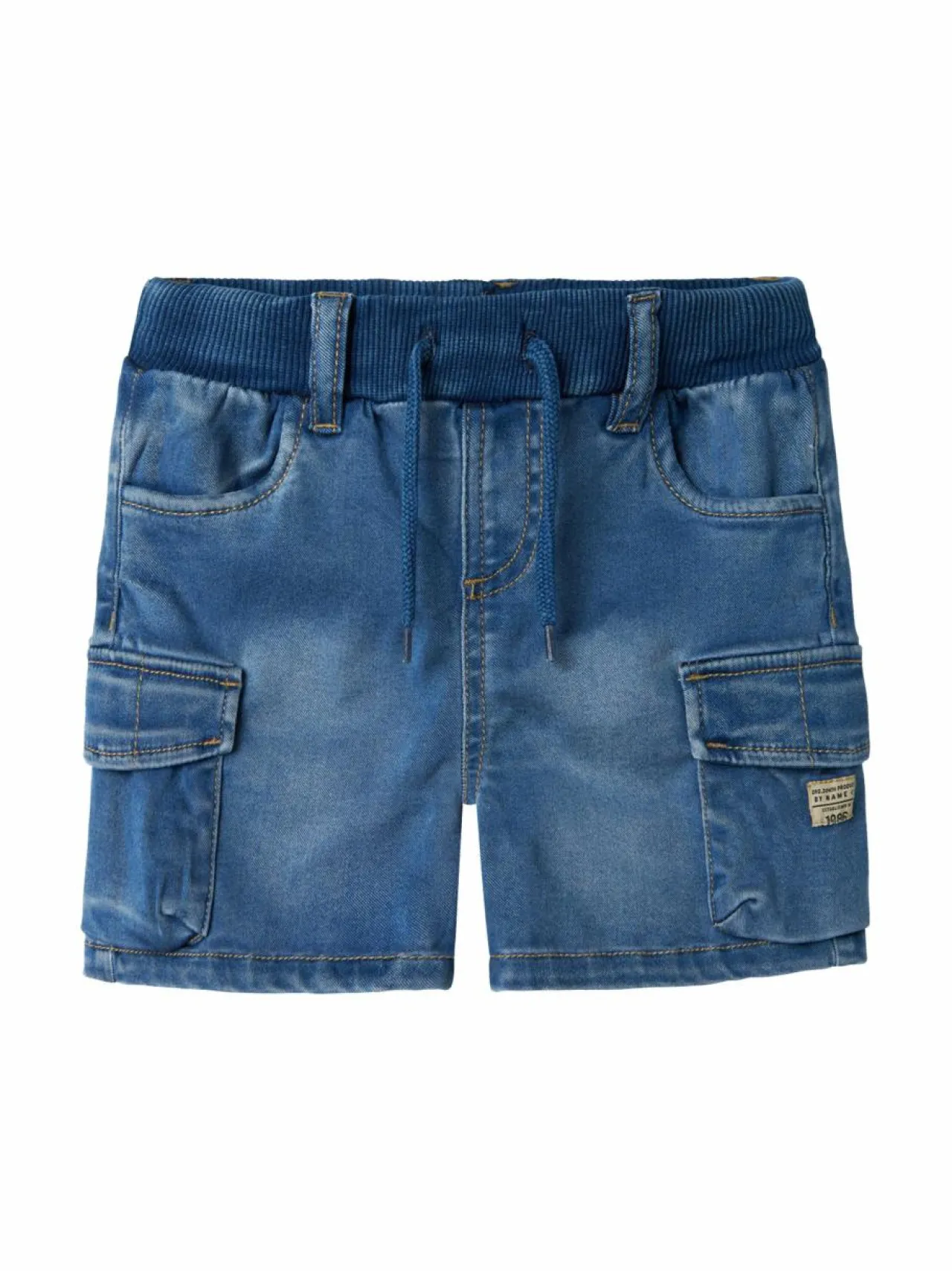 Shortsit<Name It NmmBen Baggy -farkkushortsit MEDIUM BLUE DENIM