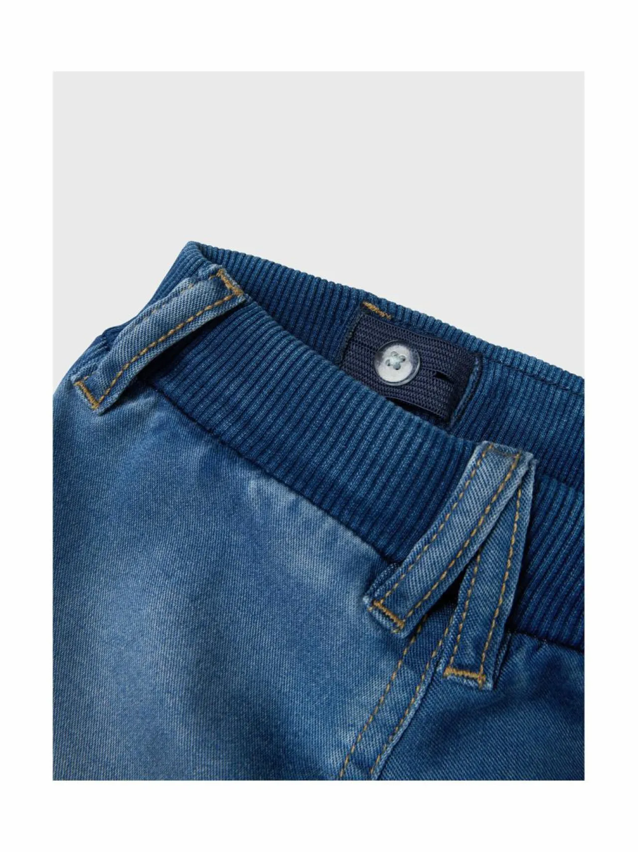 Shortsit<Name It NmmBen Baggy -farkkushortsit MEDIUM BLUE DENIM