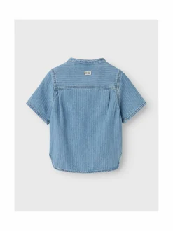 Paidat<Name It NmmFido Dnm -paita LIGHT BLUE DENIM STRIPES:STRIPES