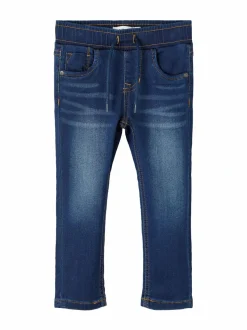 Farkut|Farkut<Name It NmmRyan Slim -farkut DARK BLUE DENIM