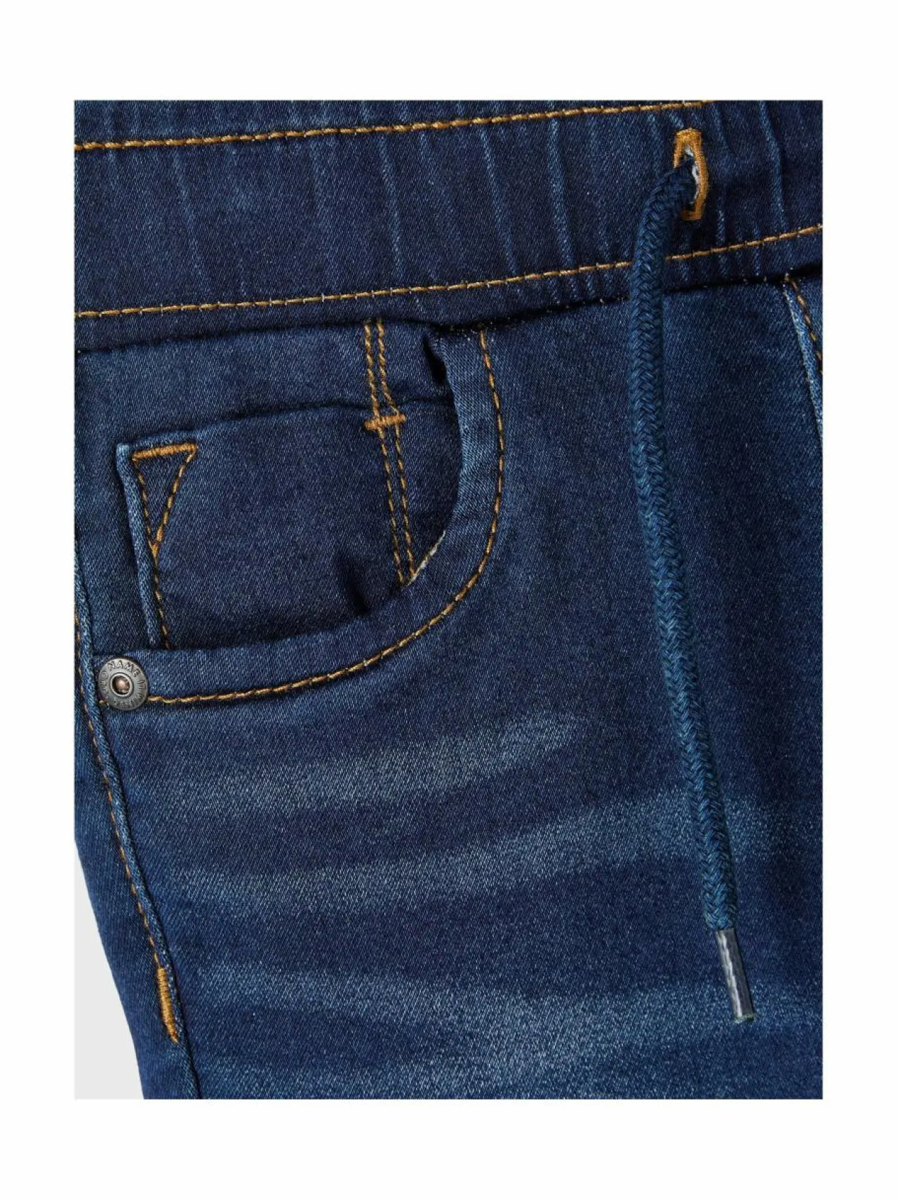 Farkut|Farkut<Name It NmmRyan Slim -farkut DARK BLUE DENIM