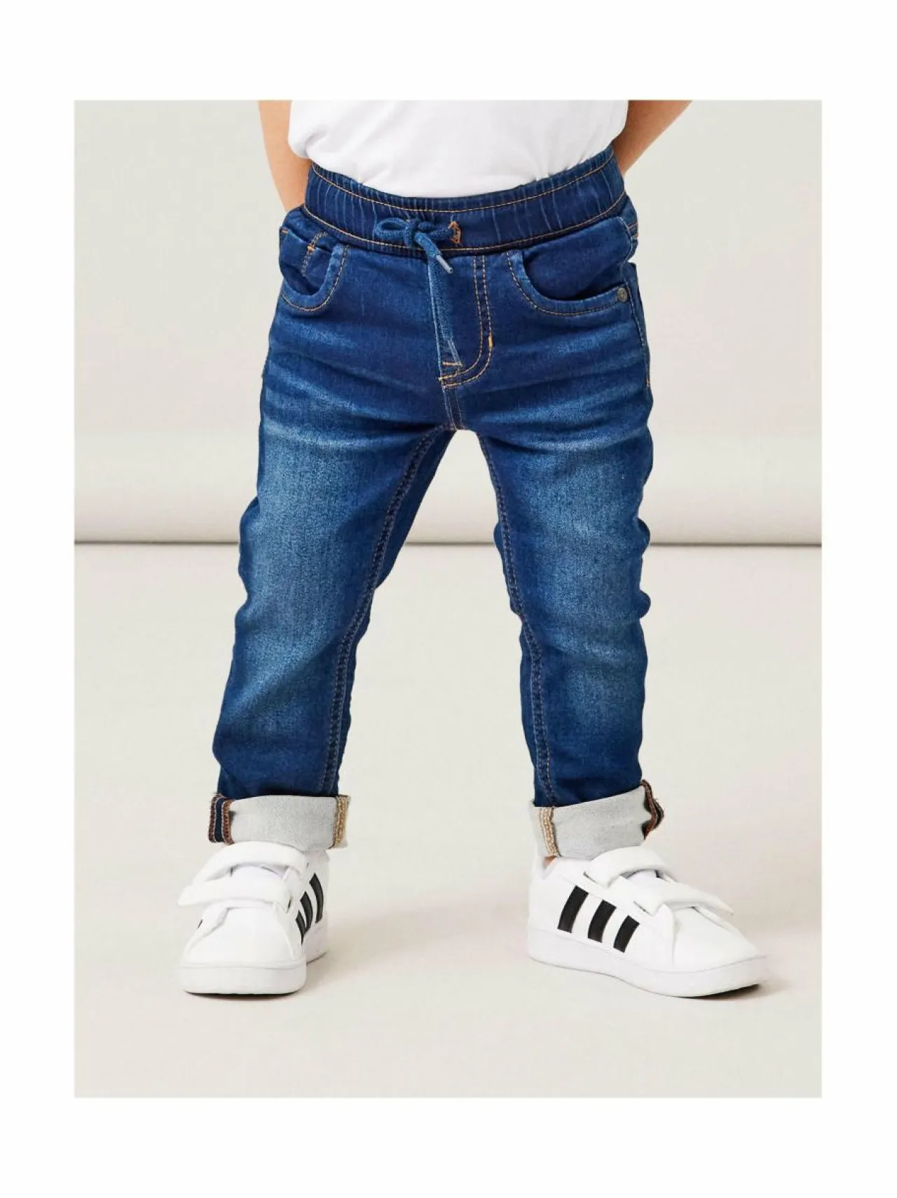 Farkut|Farkut<Name It NmmRyan Slim -farkut DARK BLUE DENIM