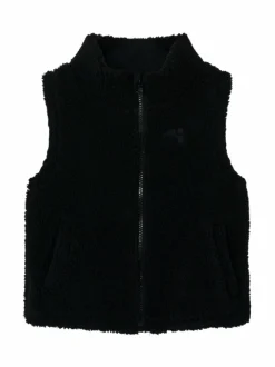 Colleget & Hupparit<Name It NmnLofen Teddy -liivi BLACK