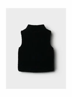 Colleget & Hupparit<Name It NmnLofen Teddy -liivi BLACK