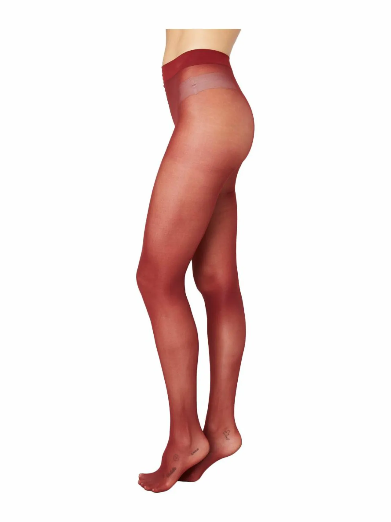 Sukat & Sukkahousut<Swedish Stockings Nora Perfect Everyday -sukkahousut 515 RED WINE