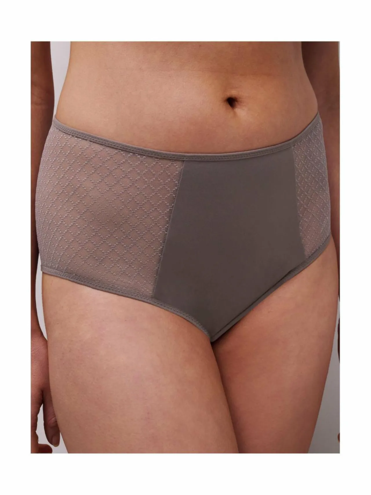 Alusvaatteet & -Asut<Chantelle Norah Chic High Waisted Full Brief -alushousut 0OV BRONZED TAUPE