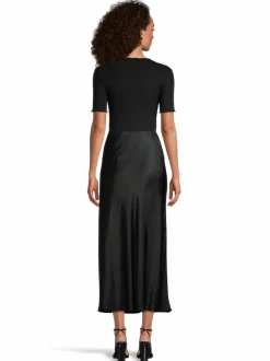 Hameet<ESSENTIALS by Stockmann Nora-satiinihame BLACK