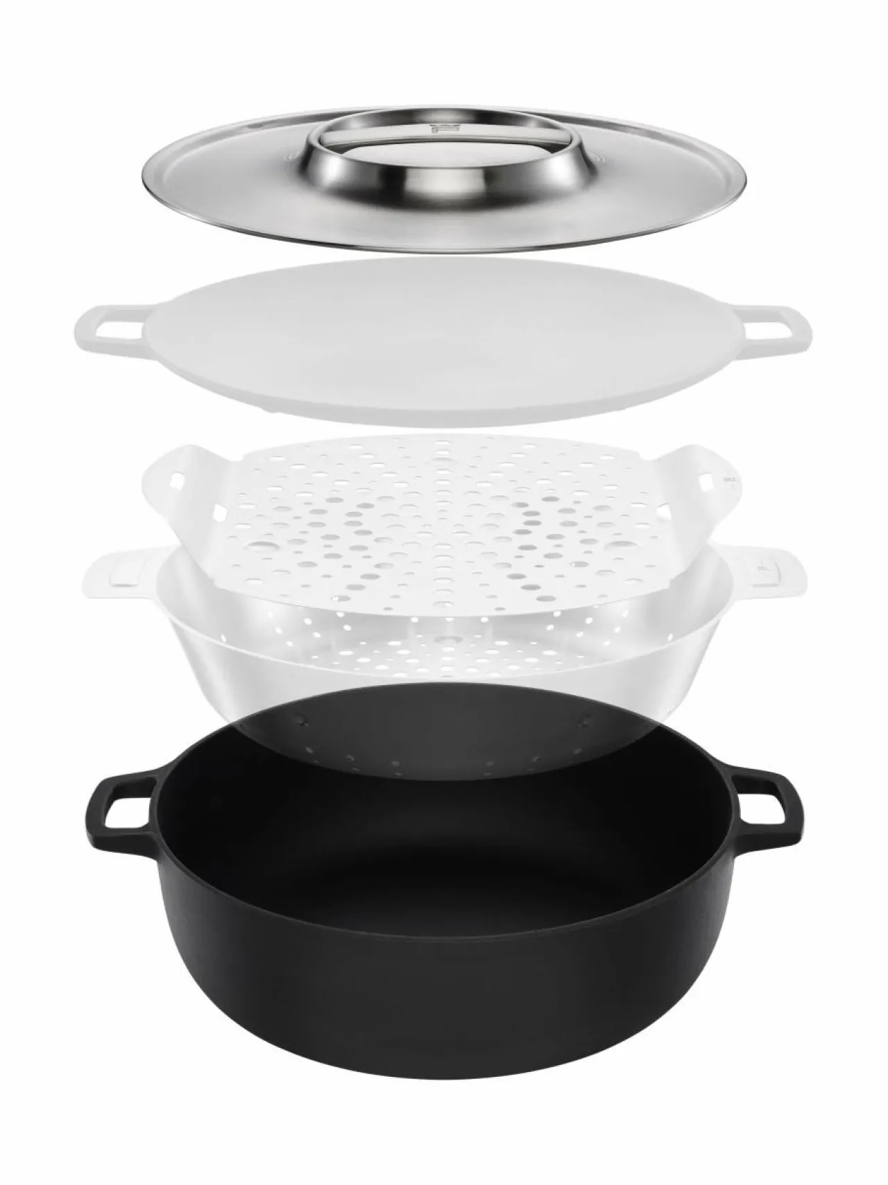 Grillit & Grillitarvikkeet<Fiskars Norden Grill Chef -valurautapata 30 cm BROWN