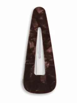 Hiustarvikkeet<Sui Ava Nordic Buckle Clip -hiuspinni BROWN