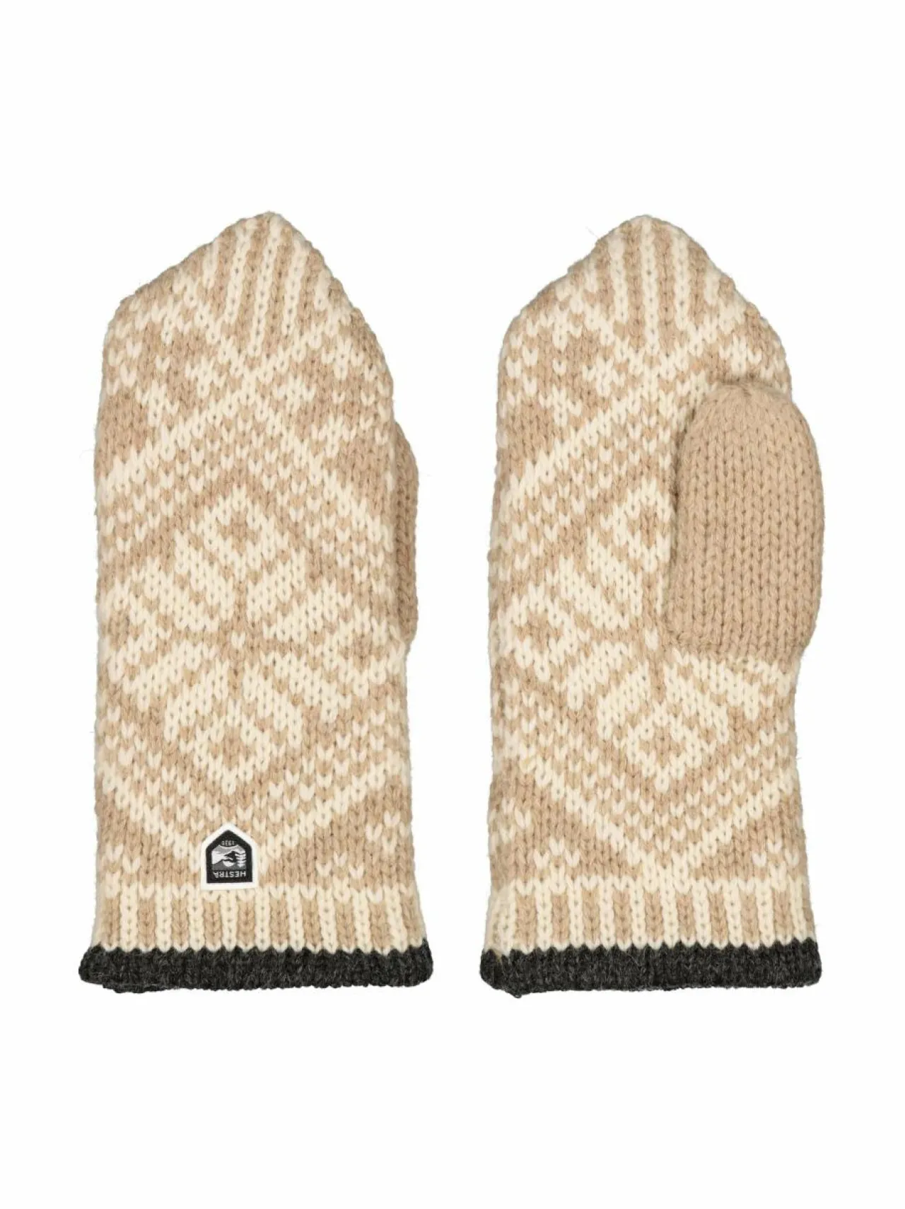 Käsineet<Hestra Nordic-villalapaset 650020 BEIGE/OFFWHITE