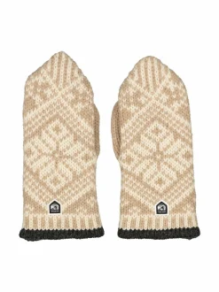 Käsineet<Hestra Nordic-villalapaset 650020 BEIGE/OFFWHITE