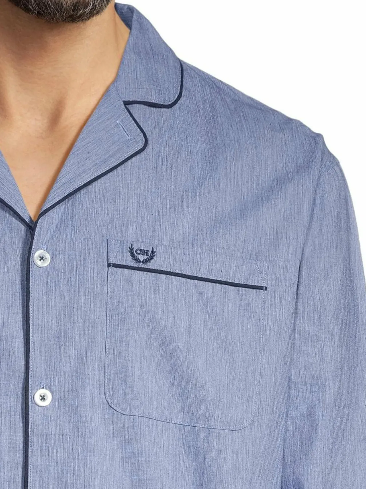 Pyjamat & Kylpytakit<Cap Horn loungewear Norman-pyjama LT. BLUE