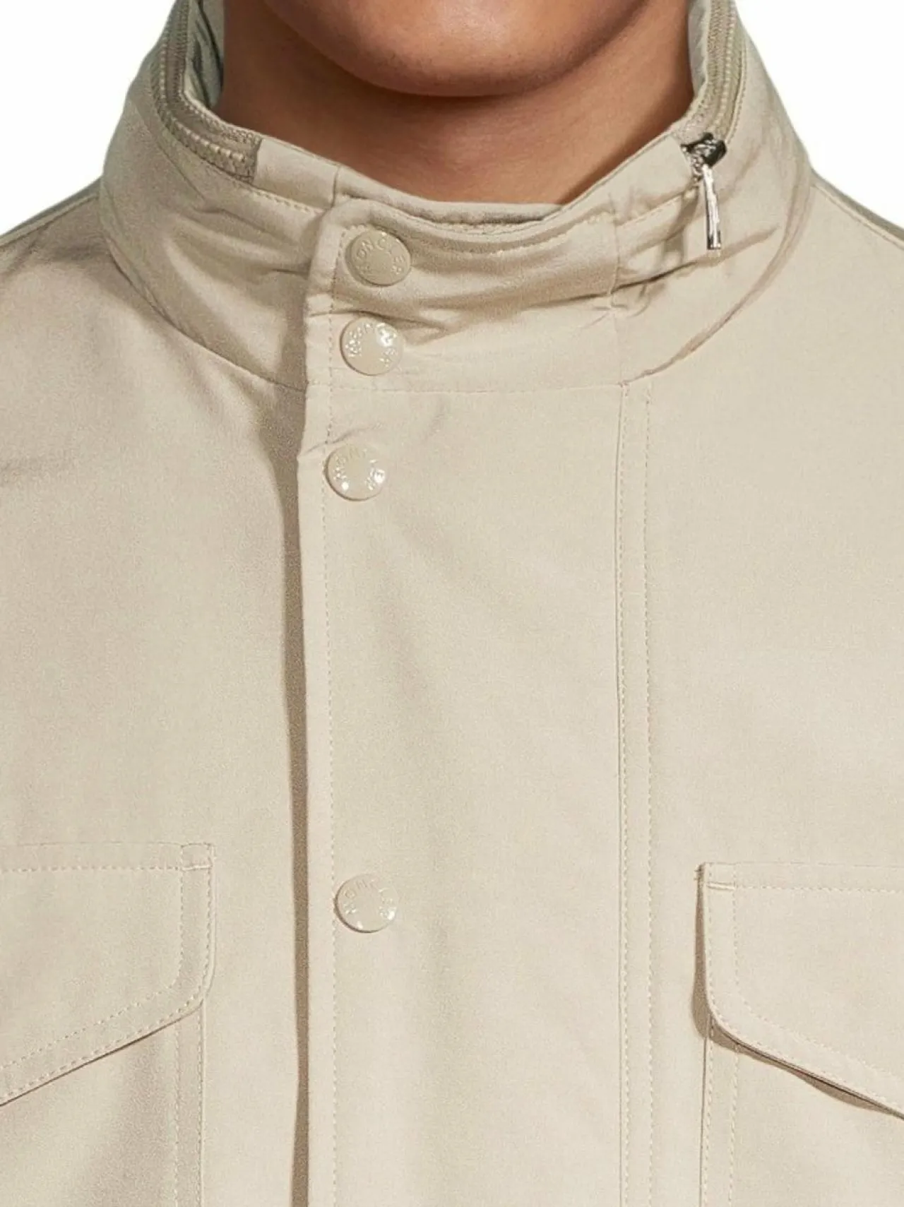 Takit<Moncler Noues Field -kevyttakki 204 STONE
