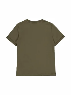 T-Paidat|T-Paidat<Les Deux Nørregaard t-paita 557730-FOREST GREEN/ORANGE