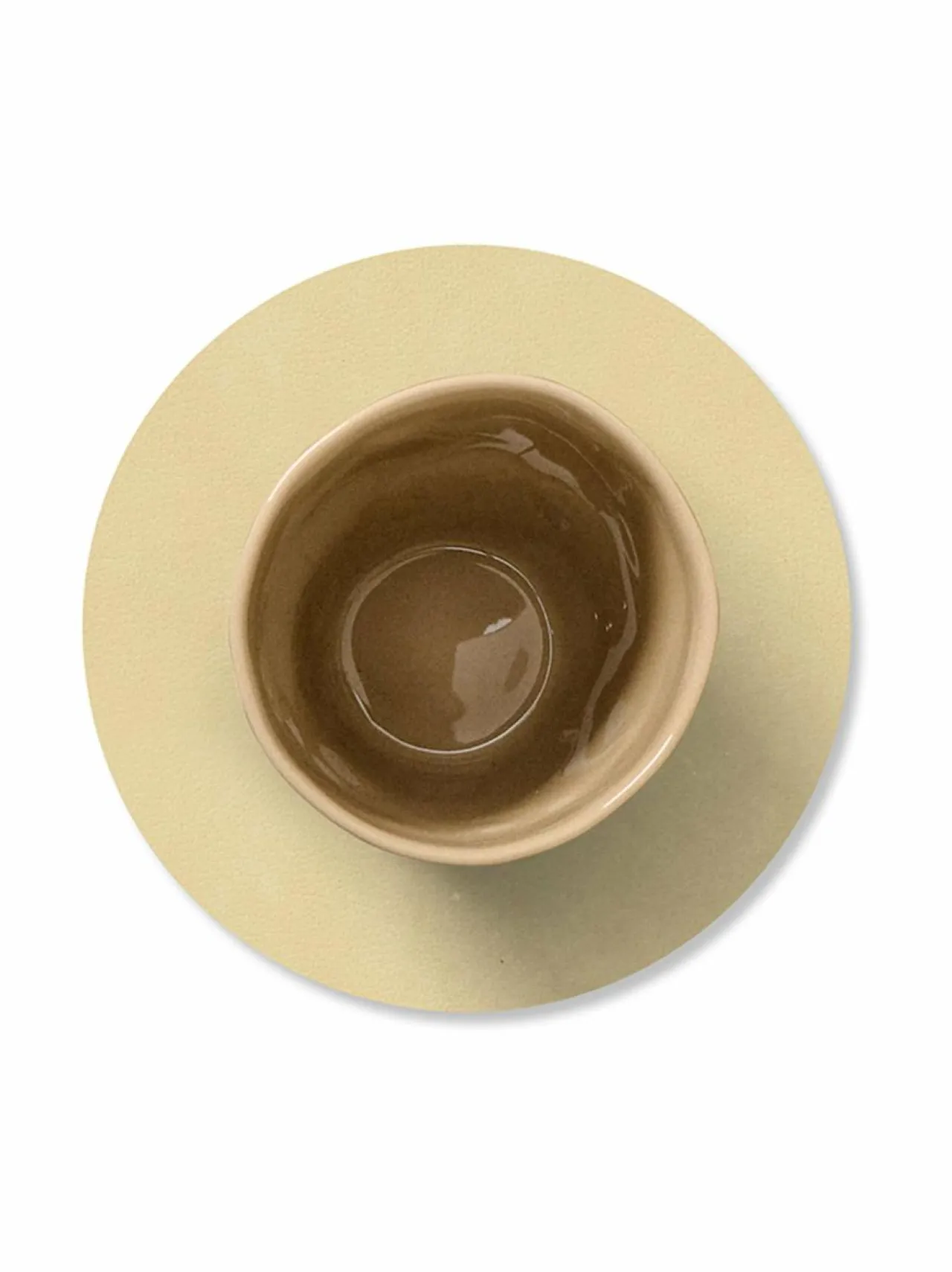 Keittiö- & Kattaustekstiilit<Lind DNA Nupo Circle -lasinalunen LEMON SORBET