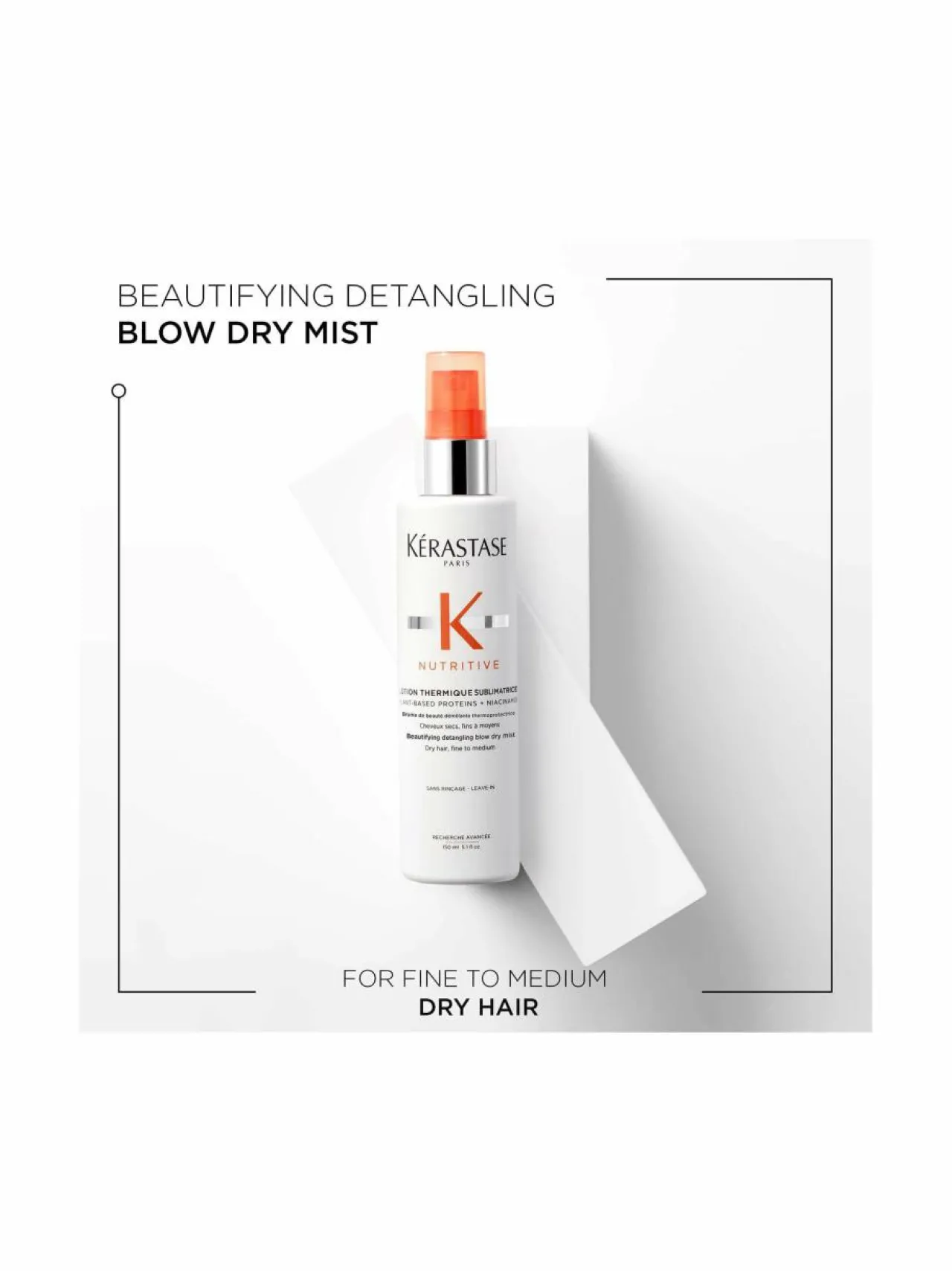 Hiustenhoitotuotteet<Kerastase Nutritive Lotion Thermique Blow-Dry Mist -föönäyssuihke 150 ml