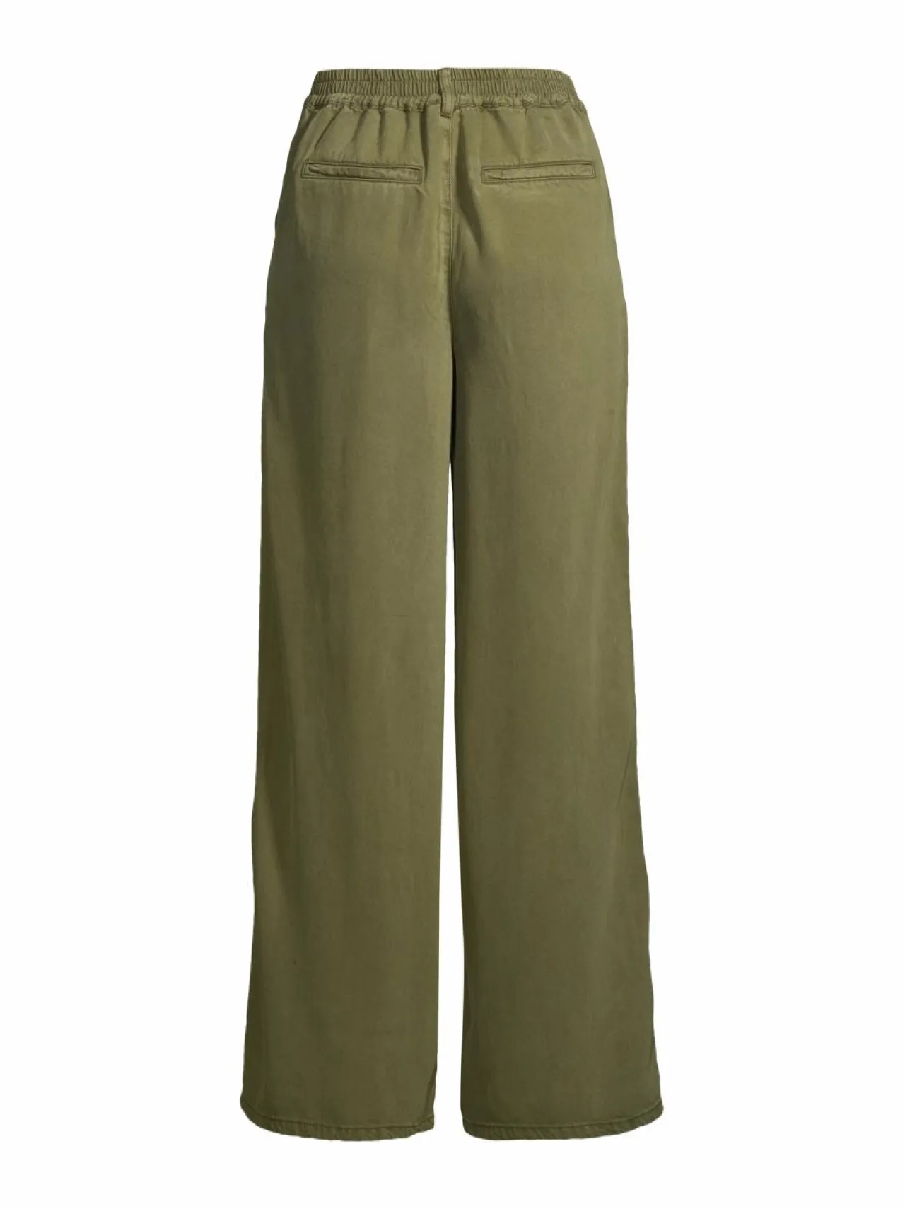 Housut<Object ObjFrame Lisa Wide -housut CAPULET OLIVE DETAIL:COL