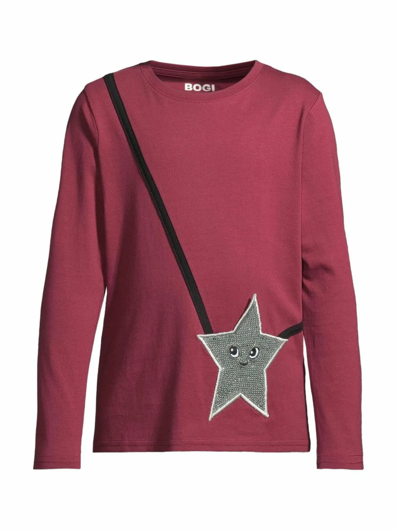 Pitkähihaiset Trikoopaidat<Bogi Octavia-paita WINE RED