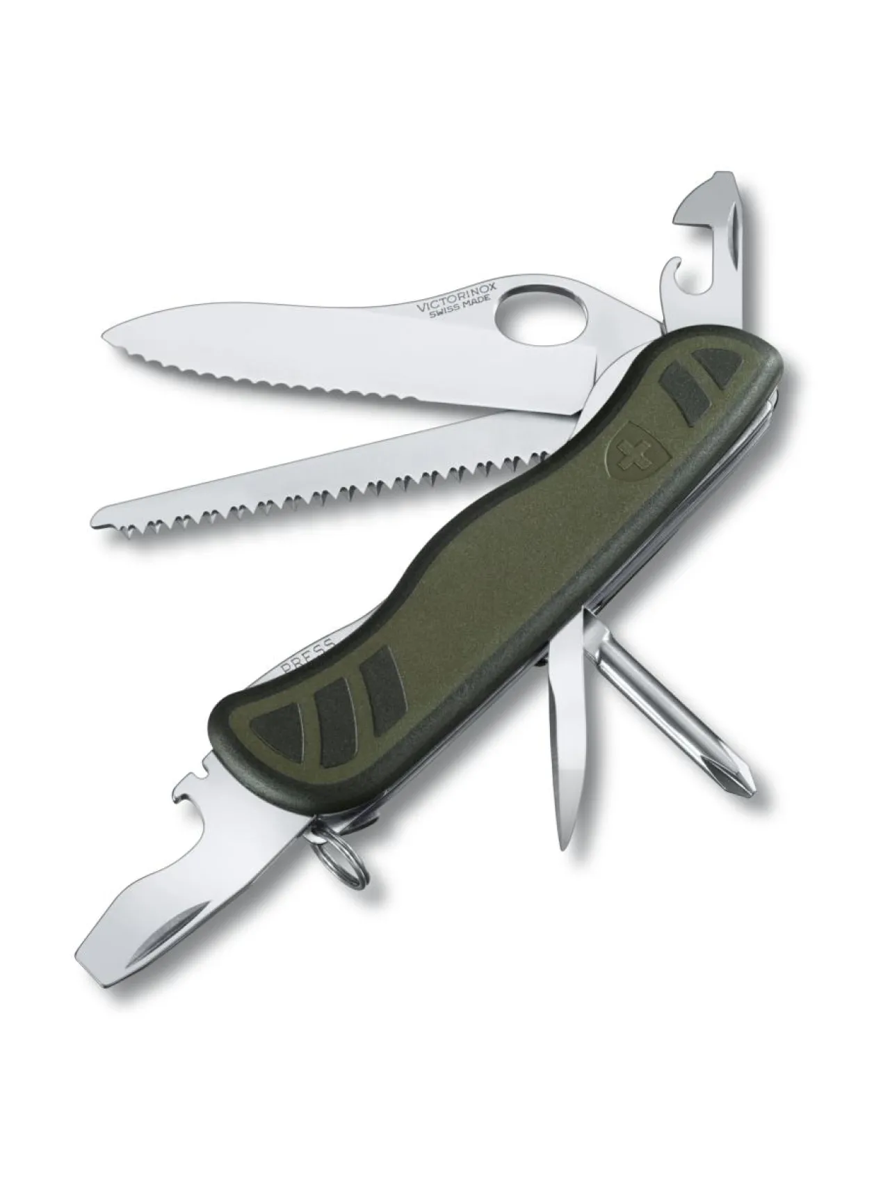 Retkeilytarvikkeet<Victorinox Swiss Army Knives Official Swiss Soldier's Knife VIHREÄ