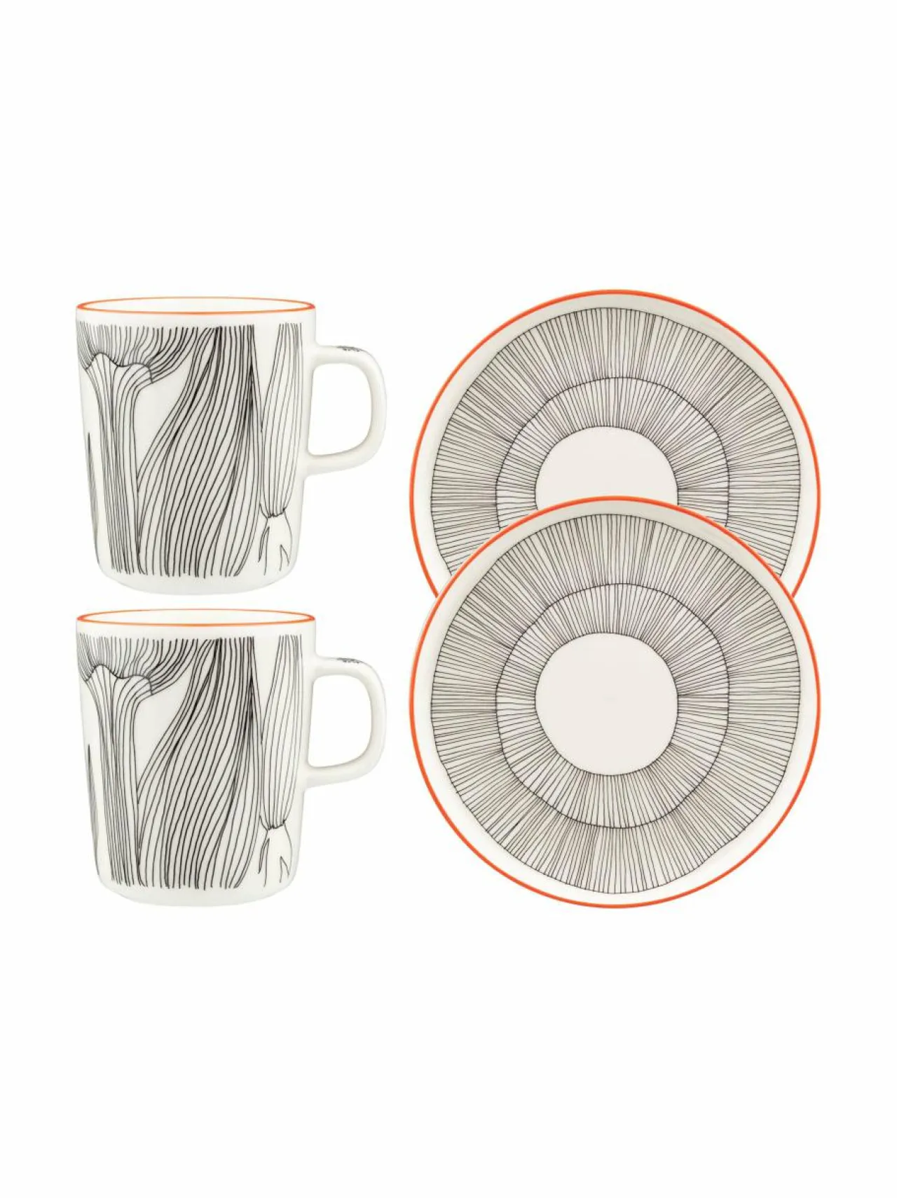 Marimekko Oiva Kukat Puhkeavat - aamiaissetti 4-osainen^ Astiasarjat