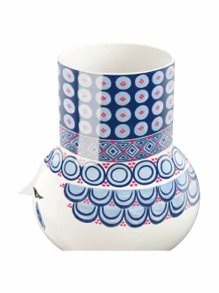 Koriste-Esineet<Bjørn Wiinblad Olga -maljakko, 20 cm BLUE BLUE
