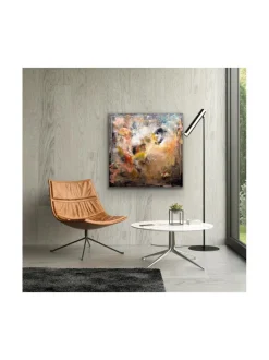 Pia Rydman Art Onnen karnevaali - öljyvärimaalaus, 100x100 cm^ Taulut & Julisteet