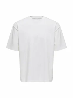 Paidat<Only & Sons OnsCaspian-paita WHITE