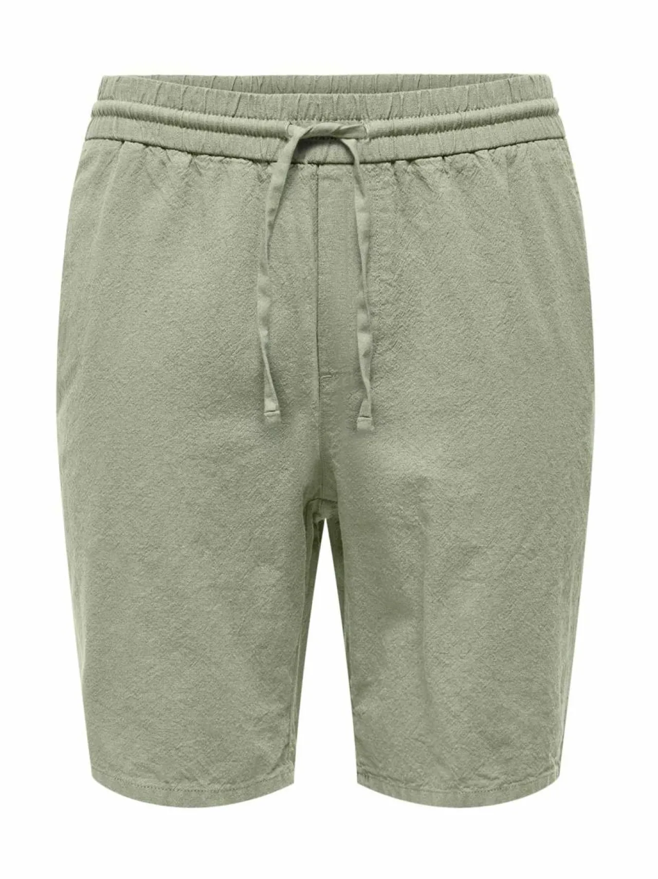 Housut<Only & Sons OnsLinus- puuvilla-pellavashortsit TEA