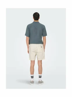 Only & Sons OnsTel-vakosamettishortsit^ Housut