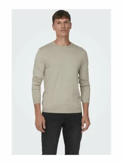Neuleet<Only & Sons OnsWyler Life Reg -neule SILVER LINING