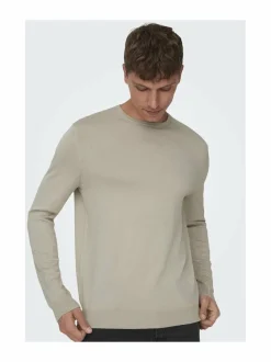 Neuleet<Only & Sons OnsWyler Life Reg -neule SILVER LINING