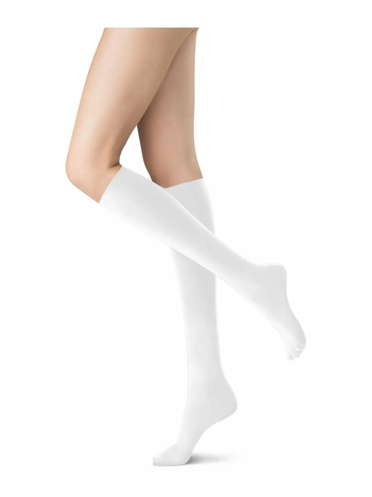 Sukat & Sukkahousut<Oroblu Opaque Knee-Highs 50 den -polvisukat WHITE