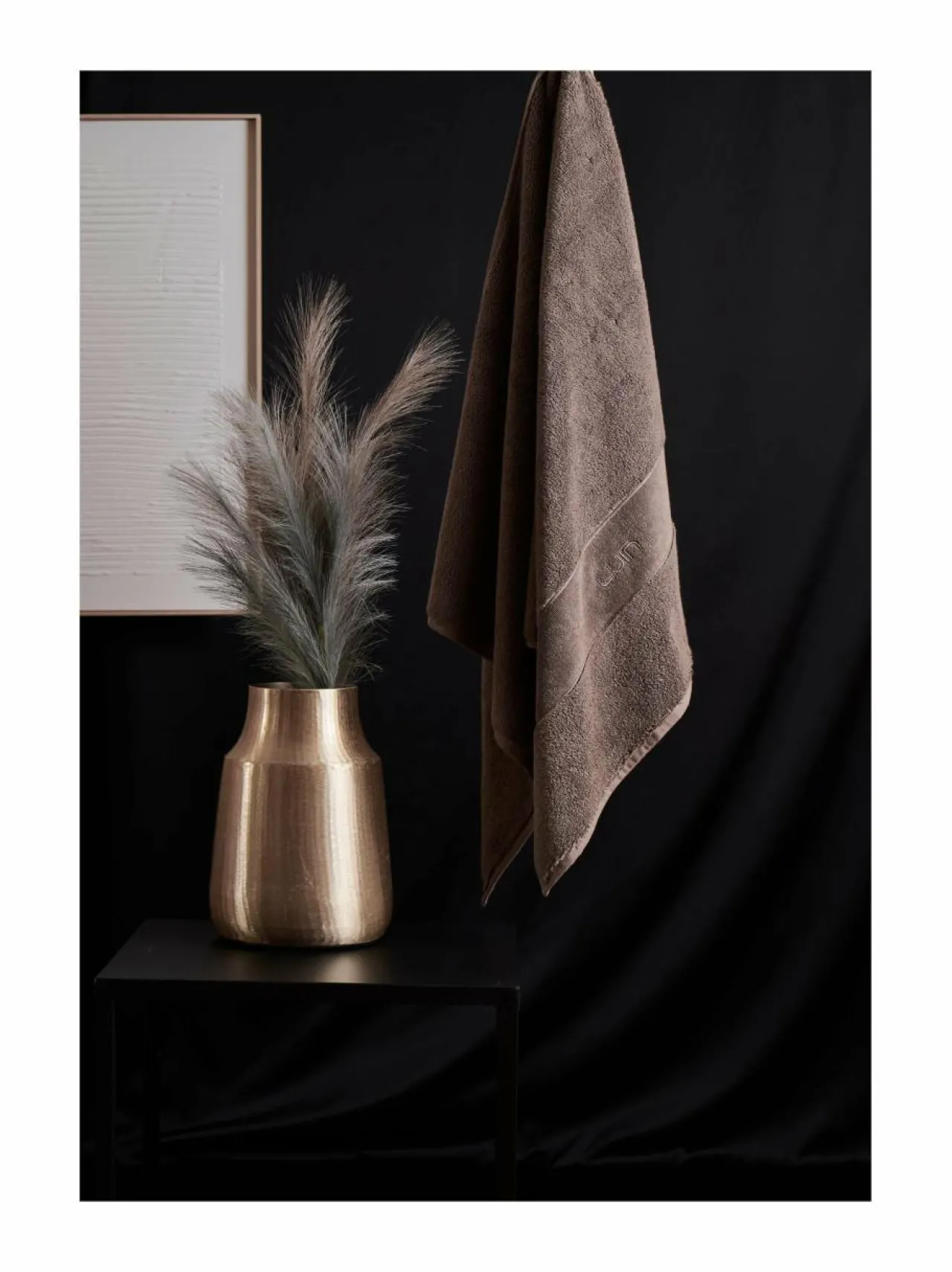 LUIN LIVING Organic Elegance -pyyhe^ Kylpyhuonetekstiilit