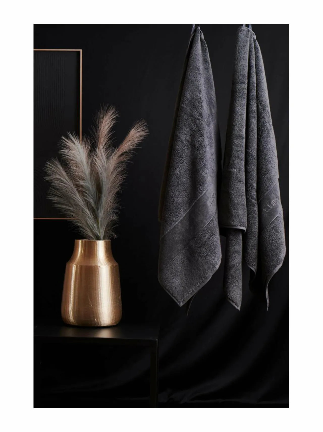 LUIN LIVING Organic Elegance -pyyhe^ Kylpyhuonetekstiilit