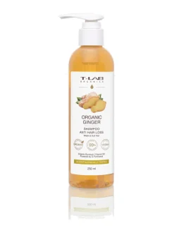 Hiustenhoito<T-LAB Professional Organic Ginger Anti Hair Loss Shampoo -hiuksia vahvistava shampoo 250ml