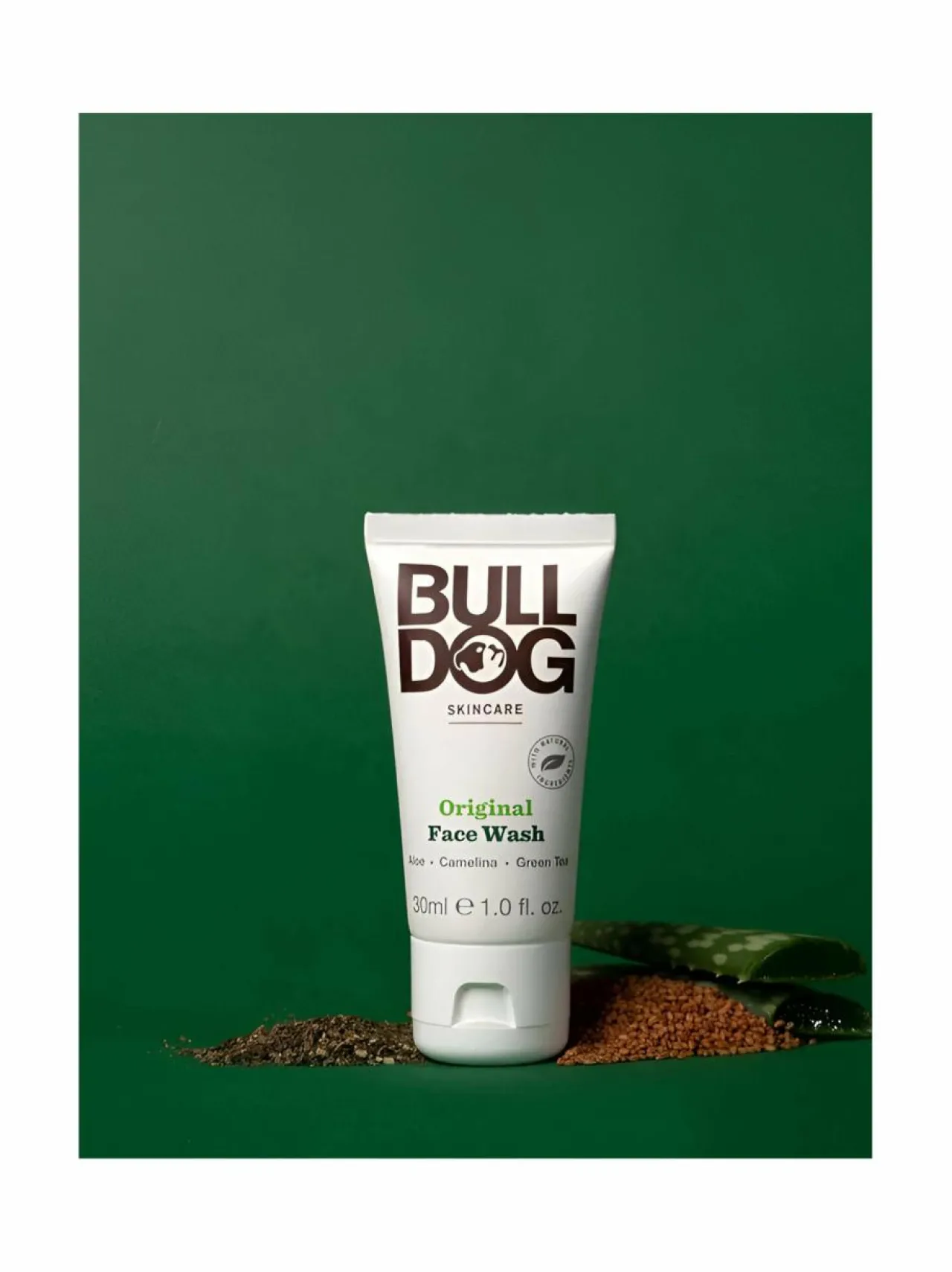 Miehet<Bulldog Natural Skincare Original Face Wash -puhdistusaine, 30 ml