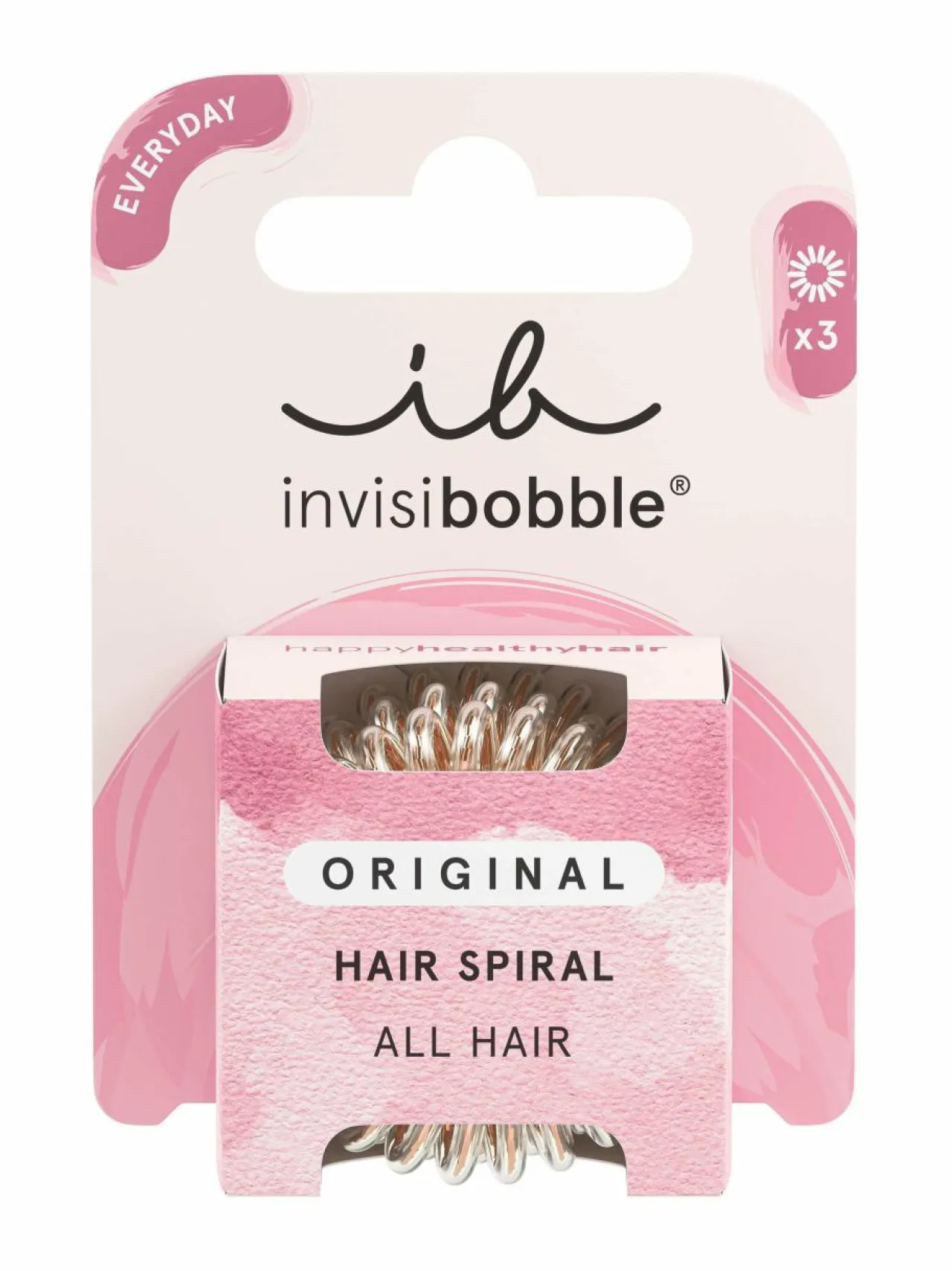 Invisibobble Original -hiuslenkki, 2 kpl pakkaus^ Hiustarvikkeet