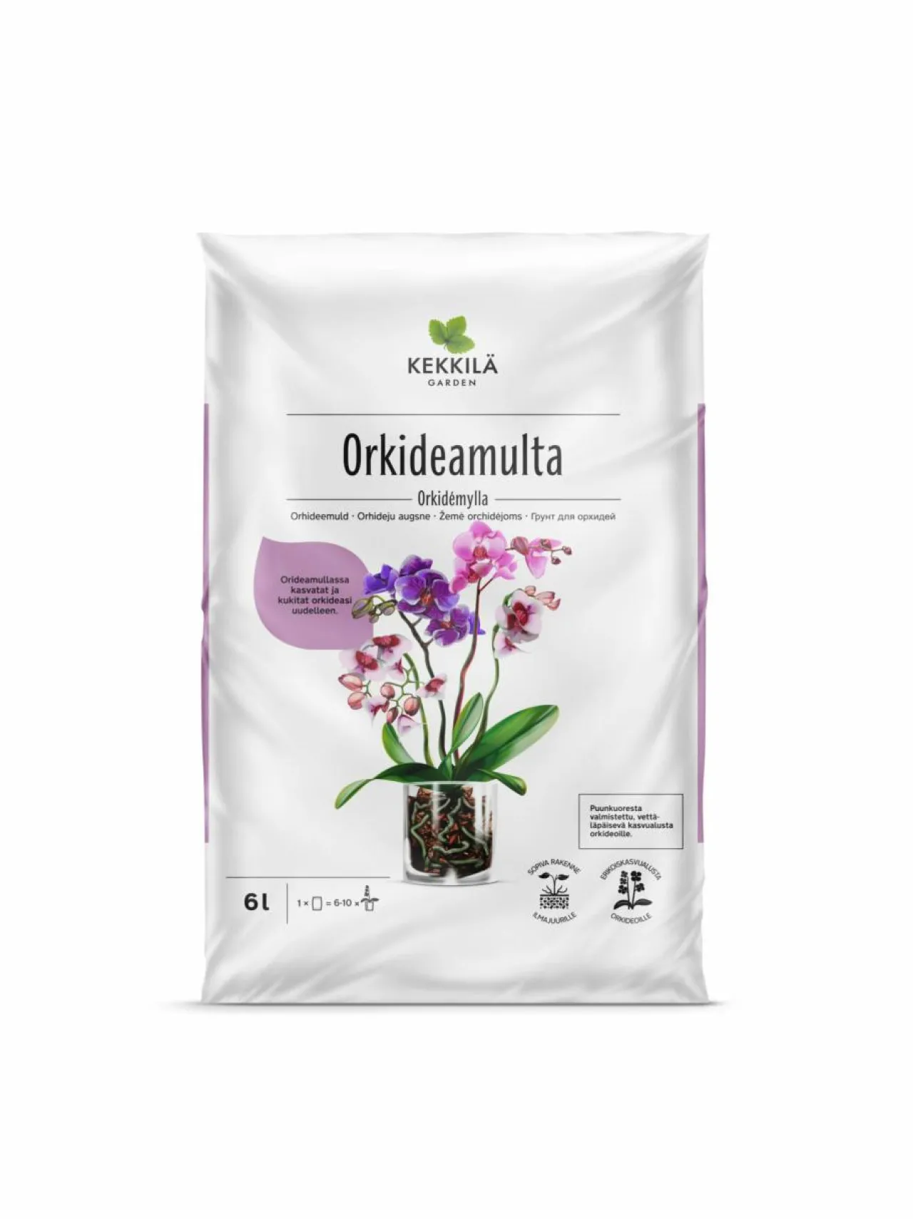 Kekkilä Orkideamulta 6 l^ Multa & Lannoitteet