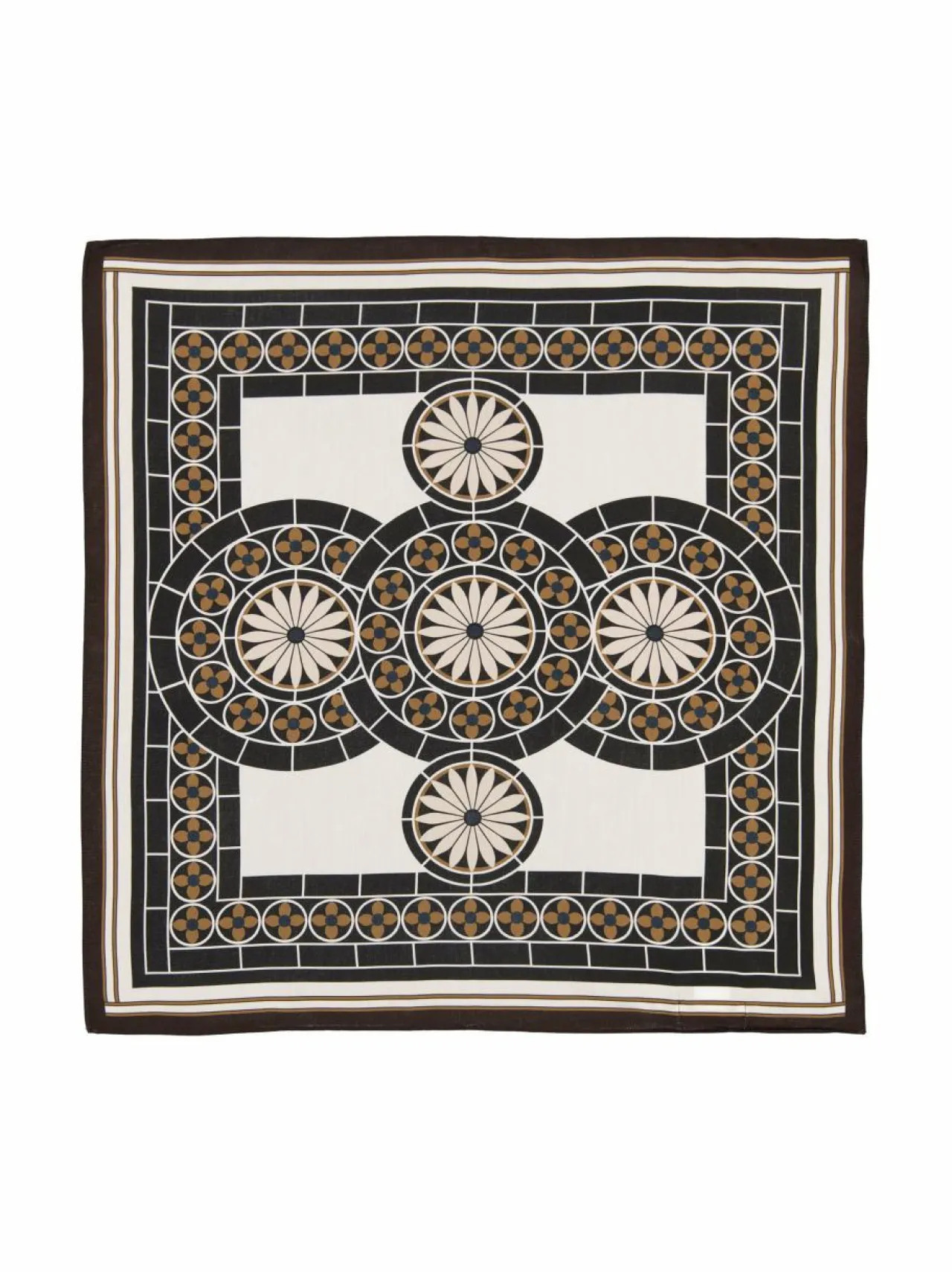 Huivit & Kaulaliinat<Marc O'Polo Ornamenttikuviollinen huivi M24 MULTI / BLACK